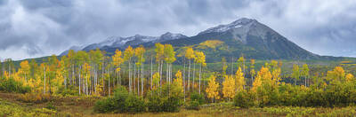 Rights Managed Images - Beckwith Peaks under Stormy Colors Royalty-Free Image by Darren White