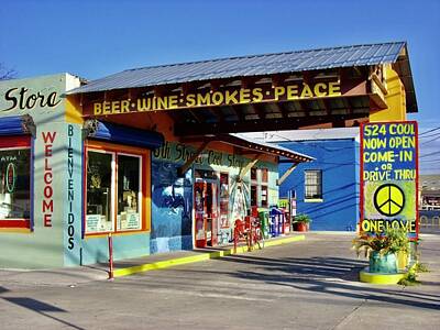 Beer Photos - Beer Wine Smokes Peace by Tanya White