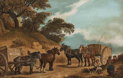 Lebron James Breaks Alltime Scoring Record Royalty Free Images - Benjamin Zobel German, 1762 1831 Carts on a Road Royalty-Free Image by Timeless Images Archive