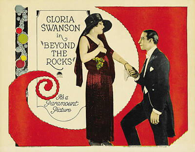Royalty-Free and Rights-Managed Images - Beyond the Rocks, with Gloria Swanson, 1922-b by Stars on Art