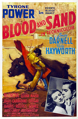 Royalty-Free and Rights-Managed Images - Blood and Sand, with Tyrone Power, 1941 by Stars on Art