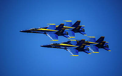 Royalty-Free and Rights-Managed Images - Blue Angels 4 by Pelo Blanco Photo
