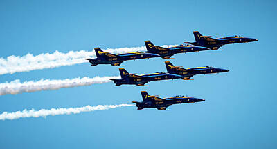 Easter Bunny - Blue Angels over Houston by David Morefield