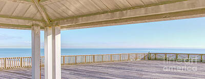 Staff Picks Judy Bernier Royalty Free Images - Boardwalk Bay View Royalty-Free Image by Robert Anastasi