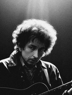 Jazz Photo Royalty Free Images - Bob Dylan, Music Star Royalty-Free Image by Esoterica Art Agency