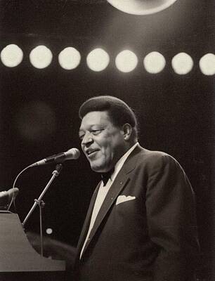 Musicians Photos - Bobby Bland, Music Star by Esoterica Art Agency