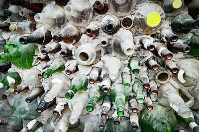 Photos - Bottle Wall Tinkertown Museum New Mexico by Jeff Swan