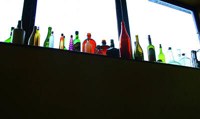 Vintage State Flags - Bottles by James Shaw