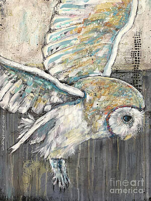 Animals Mixed Media - Brave by Stephanie Gerace