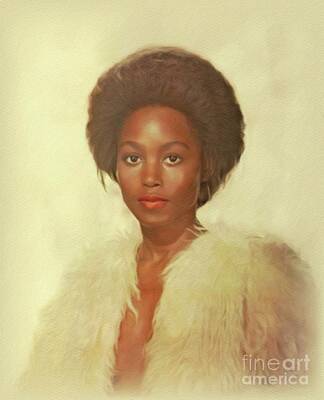 Celebrities Royalty Free Images - Brenda Sykes, Actress Royalty-Free Image by Esoterica Art Agency