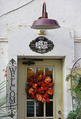 College Town - Brew House Back Door Maumee Ohio 9371 by Jack Schultz