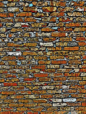 Travel Pics Royalty-Free and Rights-Managed Images - Bricklaying. Textures. by Andy i Za