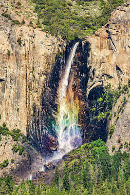 Fromage - Bridal Veil Falls Rainbow by Gigi Ebert