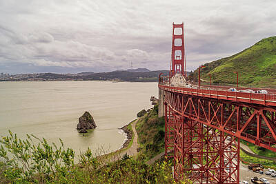 Advertising Archives Rights Managed Images - Bridge and Rock, horizontal Royalty-Free Image by Francisco Crusat