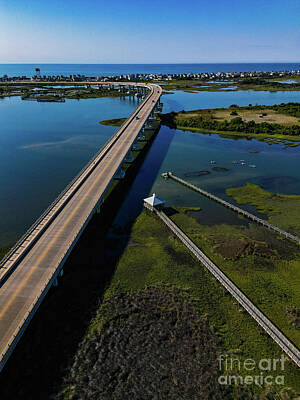 Spot Of Tea - Bridge to Surf City by Raynor Garey