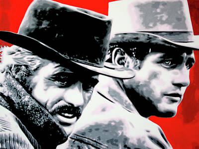Vintage Pharmacy Royalty Free Images - Butch Cassidy and the Sundance Kid Royalty-Free Image by Jack Hood