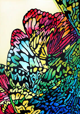 Farmhouse - Butterflies by Dorota Quiroz