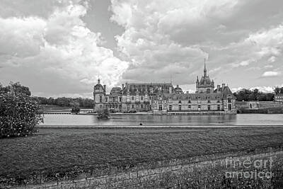Lego Art - BW Chateaus of the Loire Valley 5 by William Robert Stanek
