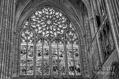 Target Threshold Nature Rights Managed Images - BW Immortal Cathedrale Saint Etienne 4 of 6  Royalty-Free Image by William Robert Stanek
