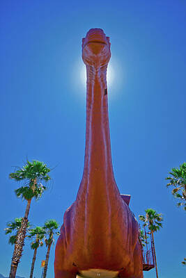 Cactus Royalty Free Images - Cabazon Brontosaurus  Royalty-Free Image by Matthew Bamberg