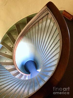 Neutrality - Cabrillo Lighthouse Stairwell by John Castell