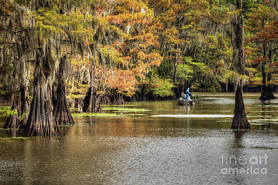 Scifi Portrait Collection - Caddo Lake 4057 by Lawrence Burry