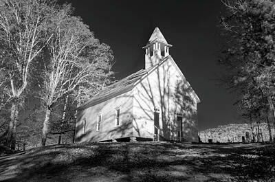 Curated Travel Chargers - Cades Cove Methodist Church by Norma Brandsberg