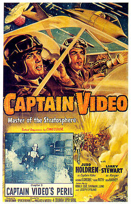 Royalty-Free and Rights-Managed Images - Captain Video movie poster 1951 by Stars on Art