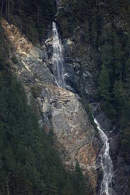 Mountain Royalty-Free and Rights-Managed Images - Carved Cascade Calm by Ian McAdie