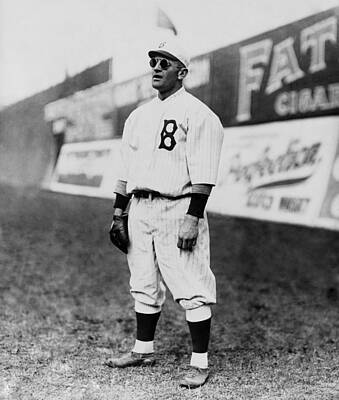 Baseball Royalty Free Images - Casey Stengel Brooklyn Dodgers Royalty-Free Image by David Hinds