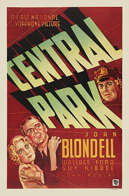 Royalty-Free and Rights-Managed Images - Central Park, with Joan Blondell, 1932 by Stars on Art