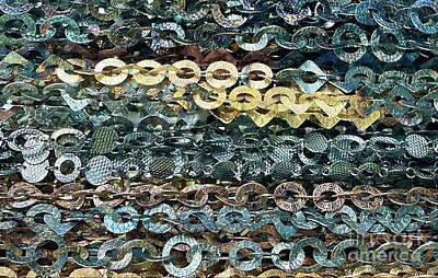 Abstract Landscape Photos - Chain Strands by Gwyn Newcombe