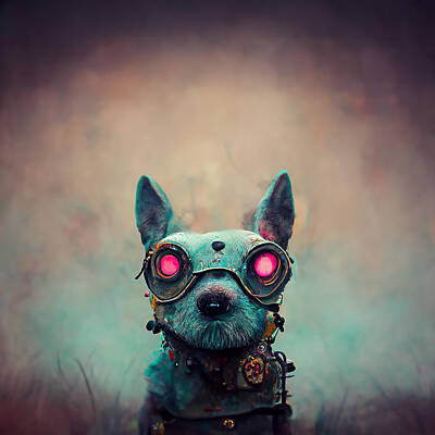 Steampunk Royalty-Free and Rights-Managed Images - Character  Design  Zombie  Dog  Smart  Steampunk  Pastel  8k  6601d081  Dd30  455c  Aff3  1716ca31d6 by MotionAge Designs