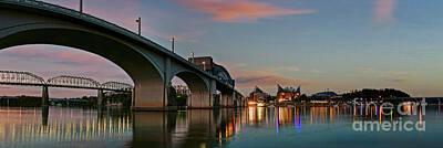 Louis Armstrong - Chattanooga Waterfront Panorama by Paul Quinn