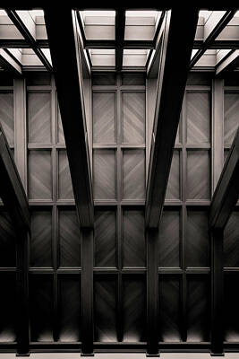 Cities Royalty-Free and Rights-Managed Images - Chicago Abstract Roof by Chicago In Photographs
