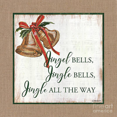 Royalty-Free and Rights-Managed Images - Christmas Bells 1 by Debbie DeWitt