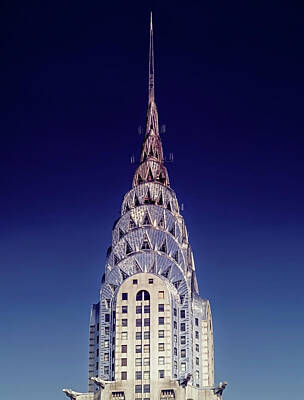 Cities Photos - Chrysler Building  by Mango Art