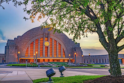 The Playroom - Cincinnati Museum Center at Union Terminal Sunset by Gregory Ballos