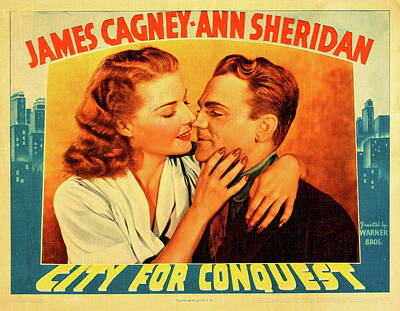 Royalty-Free and Rights-Managed Images - City for Conquest, with James Cagney and Ann Sheridan, 1940 by Stars on Art