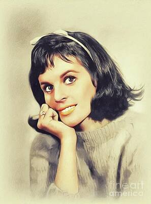 Grateful Dead Royalty Free Images - Claudine Longet, Music Legend Royalty-Free Image by Esoterica Art Agency
