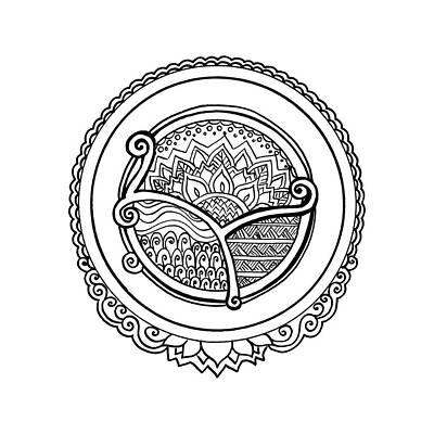 Fantasy Drawings Rights Managed Images - Clean Clear Healthy Sigil  Royalty-Free Image by Katherine Nutt
