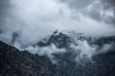 Bike Love - Clouds over Monte Grosso in Corsica by Jon Ingall