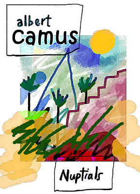 Beach Drawings - Camus Nuptials Poster  by Paul Sutcliffe