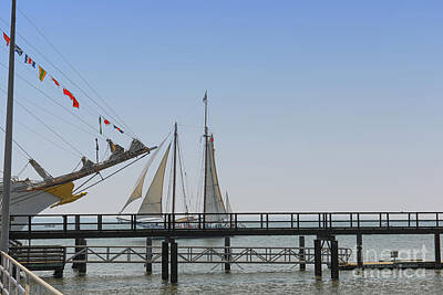 Firefighter Patents Royalty Free Images - Coast Guard Cutter Eagle - Spirit of SC Royalty-Free Image by Dale Powell