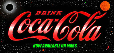 Target Threshold Photography - Coke now available on Mars add by David Lee Thompson
