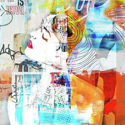 Mixed Media - Collage by Jacky Gerritsen