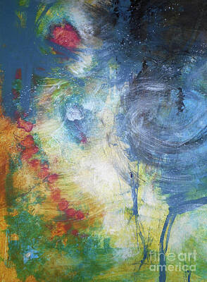 Coy Fish Michael Creese Paintings - Color Swirl by John Fish