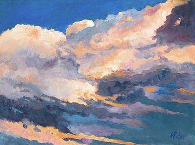 Winter Animals - Colorado Clouds by Billie Colson