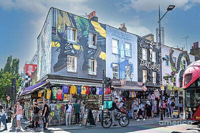 Cities Rights Managed Images - Colorful Camden in London Royalty-Free Image by Pravine Chester