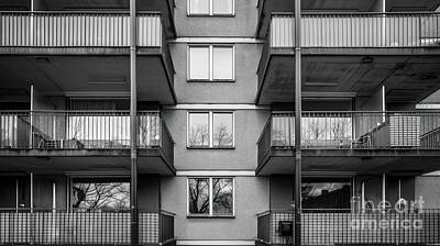 City Scenes Photos - Concrete Symmetry by Lauren Blessinger